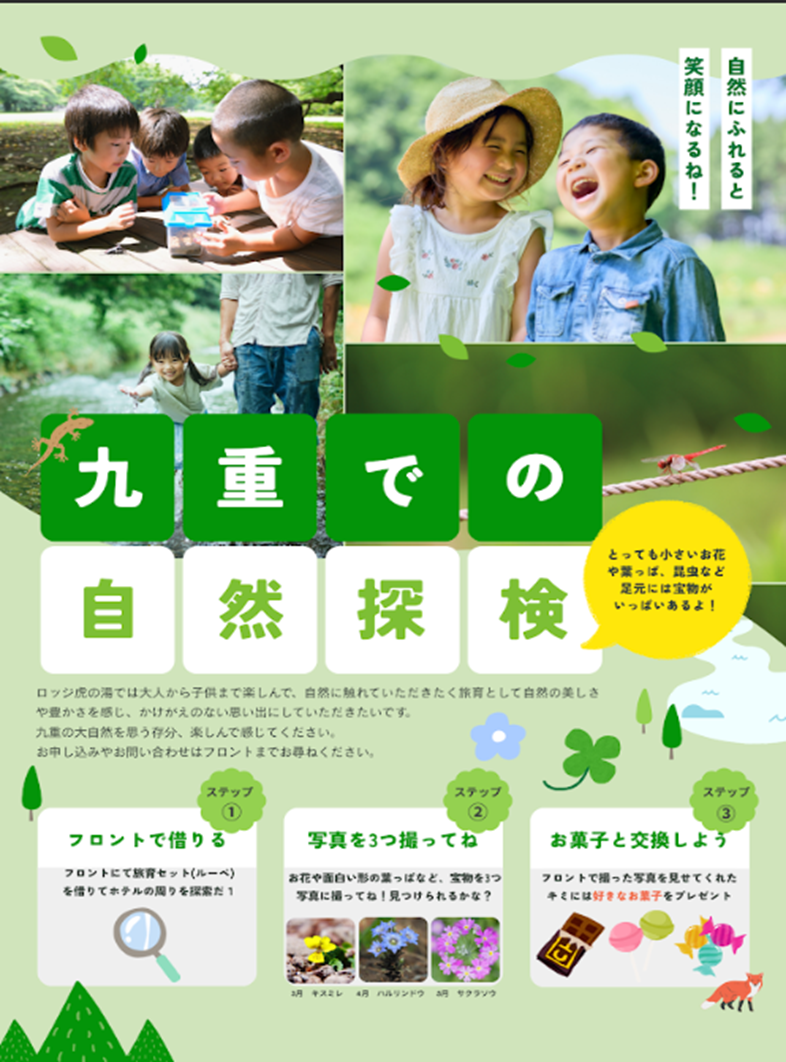 自然探索のご案内